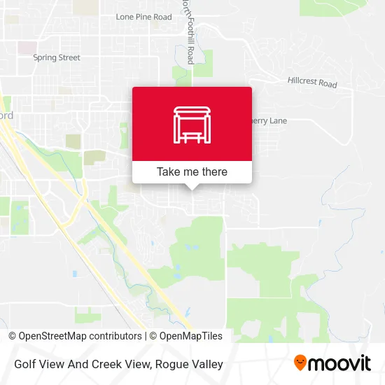 Golf View And Creek View map