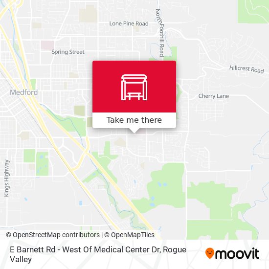 Mapa de E Barnett Rd - West Of Medical Center Dr