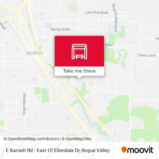 Mapa de E Barnett Rd - East Of Ellendale Dr