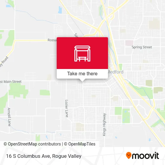 Mapa de 16 S Columbus Ave