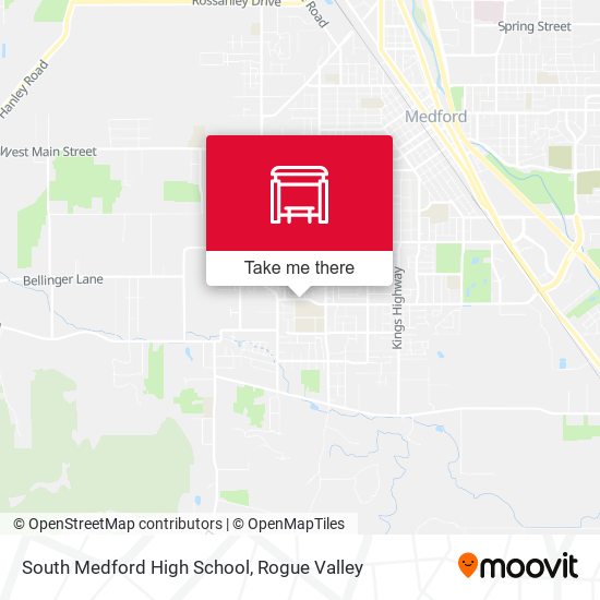 Mapa de South Medford High School