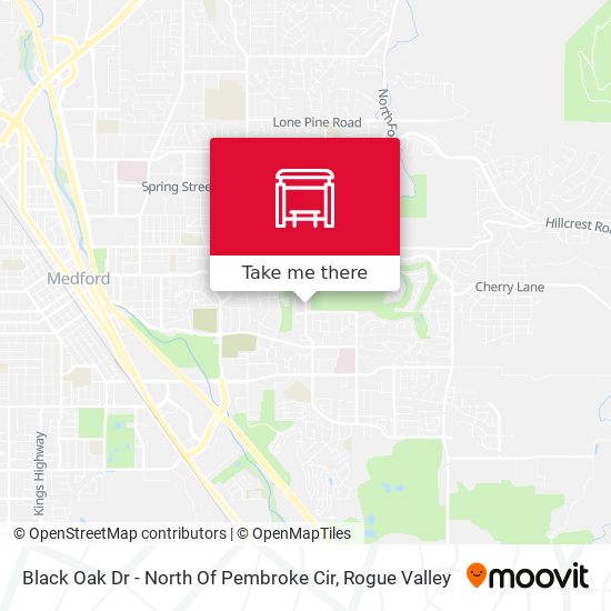 Black Oak Dr - North Of Pembroke Cir map