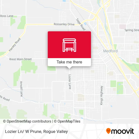 Mapa de Lozier Ln/ W Prune