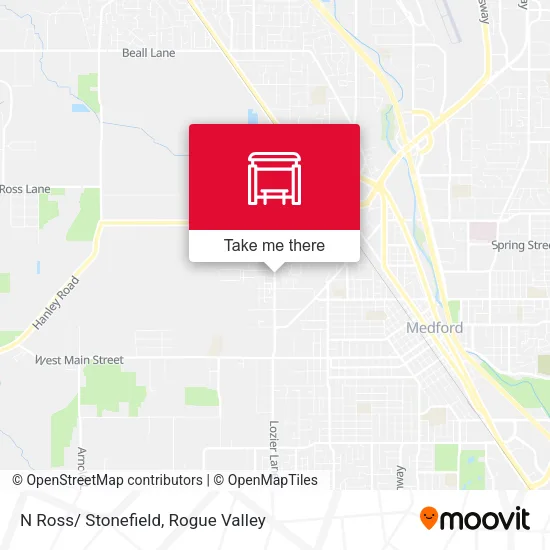 N Ross/ Stonefield map