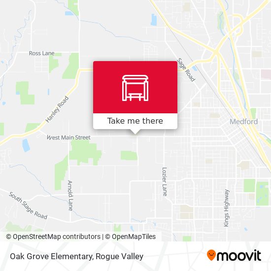 Mapa de Oak Grove Elementary