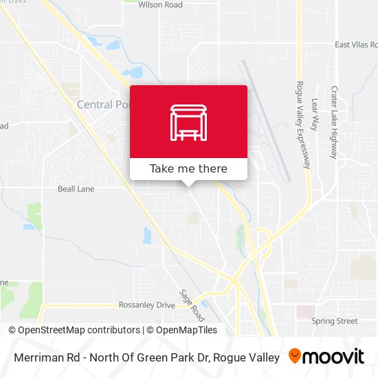 Merriman Rd - North Of Green Park Dr map