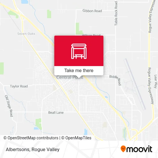 Mapa de Albertsons