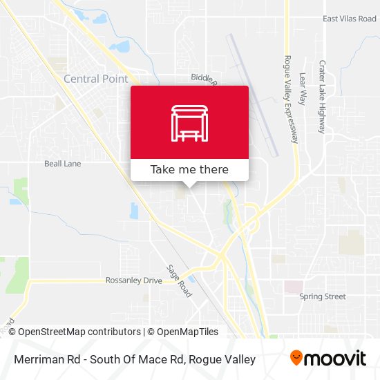 Merriman Rd - South Of Mace Rd map