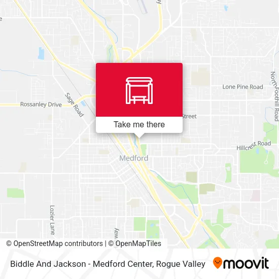 Mapa de Biddle And Jackson - Medford Center
