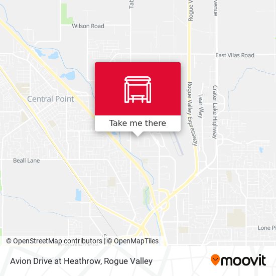 Avion Drive at Heathrow map