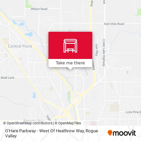 O'Hare Parkway - West Of Heathrow Way map