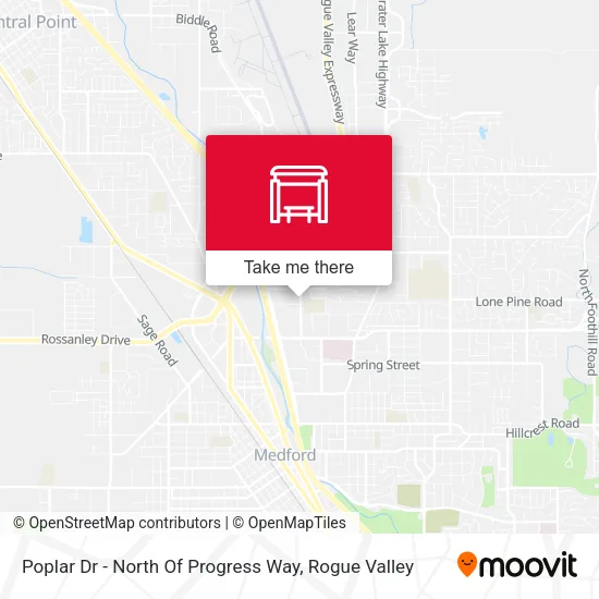 Mapa de Poplar Dr - North Of Progress Way