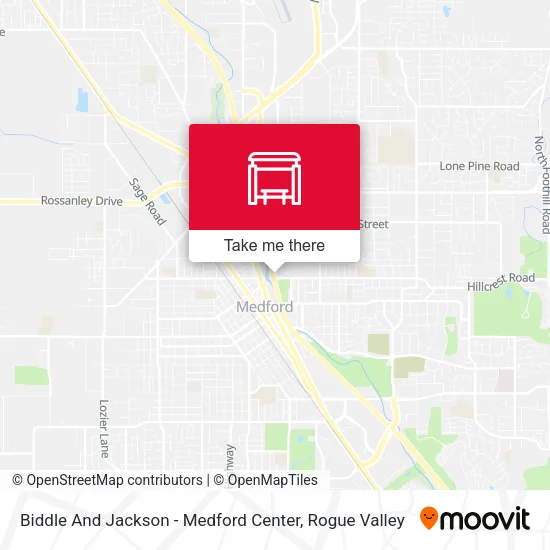 Mapa de Biddle And Jackson - Medford Center