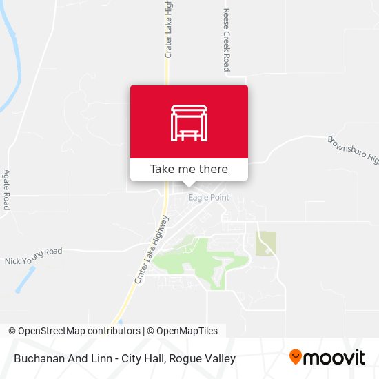 Buchanan And Linn - City Hall map