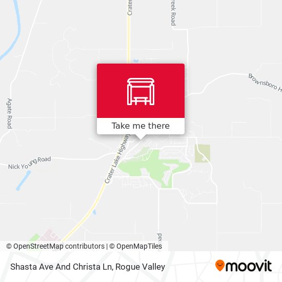 Mapa de Shasta Ave And Christa Ln