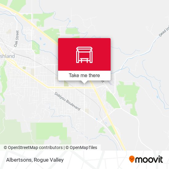 Albertsons map