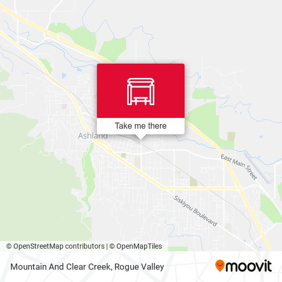 Mapa de Mountain And Clear Creek
