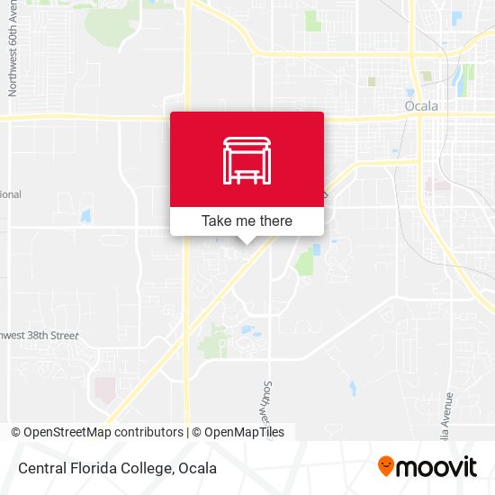 Mapa de Central Florida College