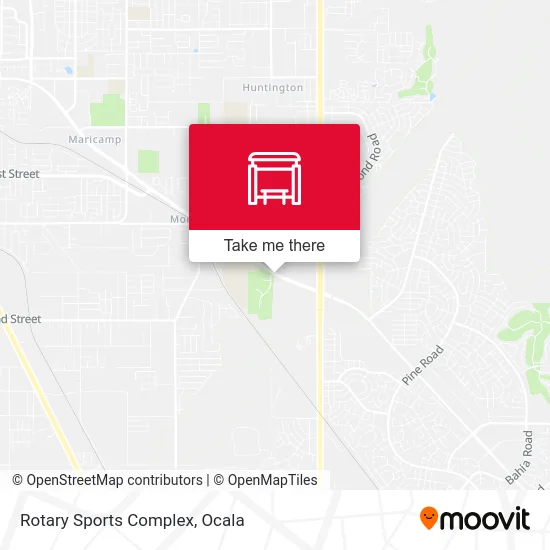 Rotary Sports Complex map
