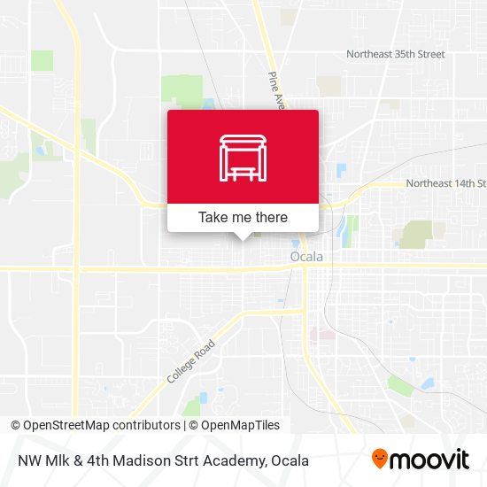 Mapa de NW Mlk & 4th Madison Strt Academy
