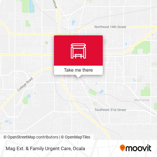 Mag Ext. & Family  Urgent  Care map