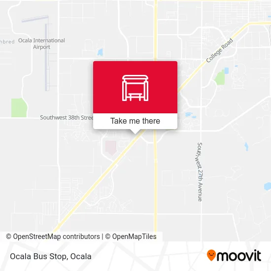 Ocala Bus Stop map