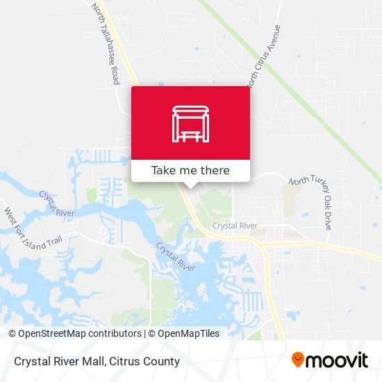 Crystal River Mall map