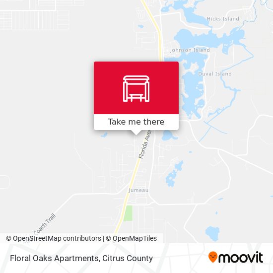 Mapa de Floral Oaks Apartments