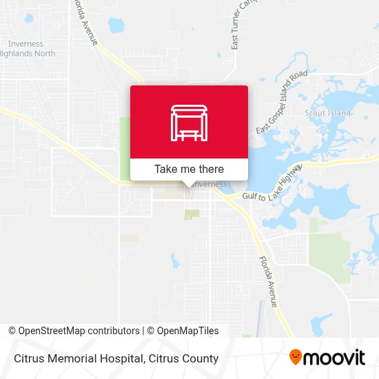 Citrus Memorial Hospital map