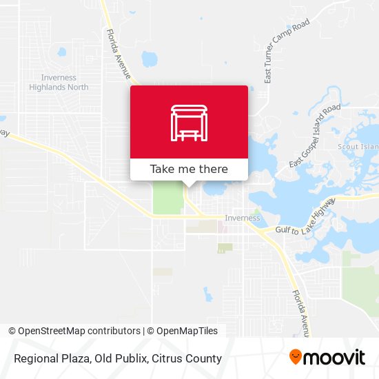 Regional Plaza, Old Publix map