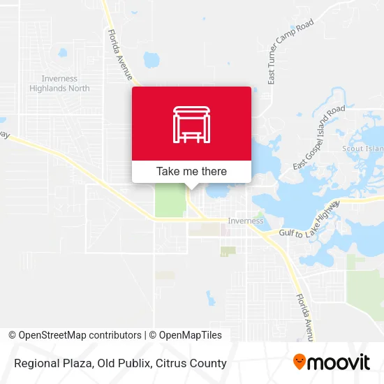 Regional Plaza, Old Publix map