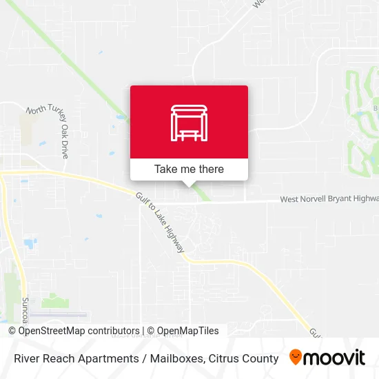 River Reach Apartments / Mailboxes map