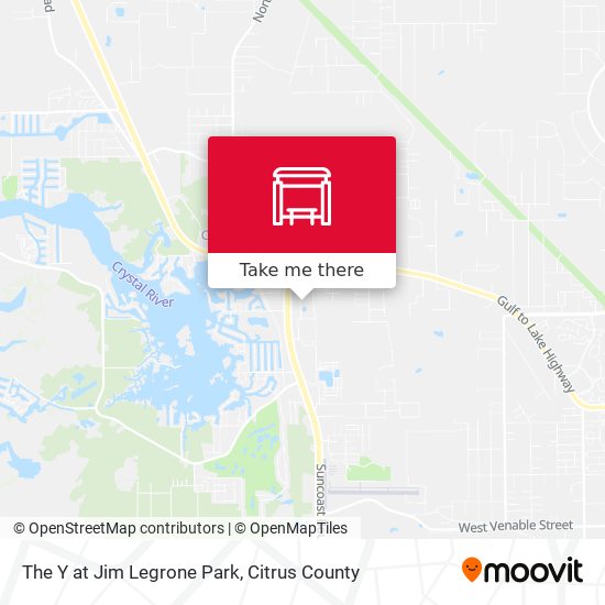 The Y at Jim Legrone Park map