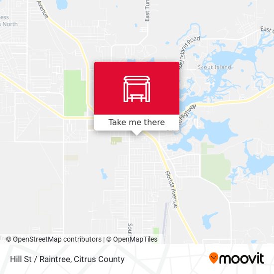 Hill St / Raintree map