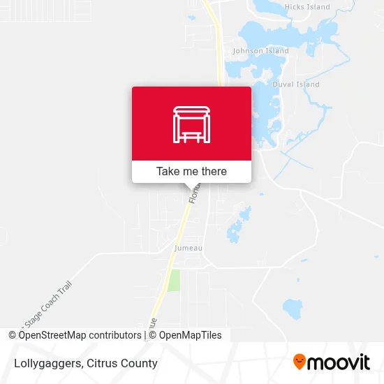 Lollygaggers map