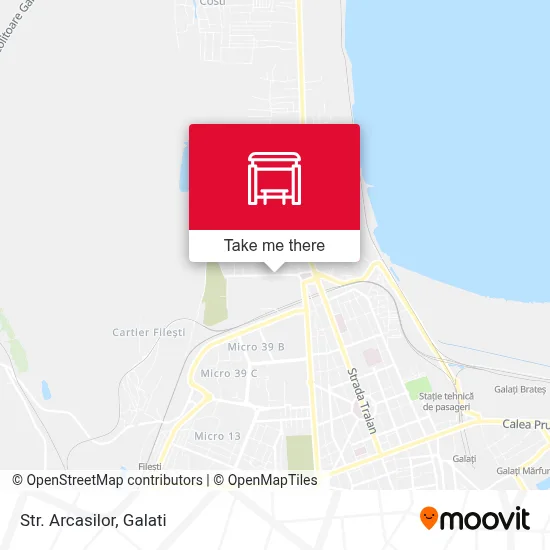 Str. Arcasilor map