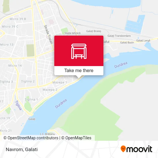 Navrom map