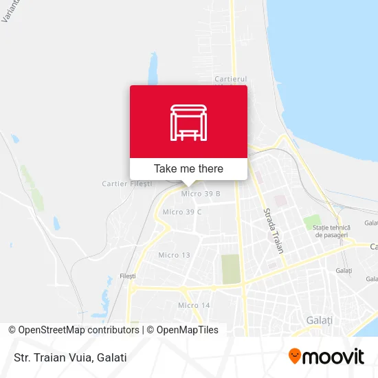 Str. Traian Vuia map