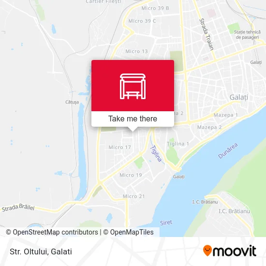 Str. Oltului map