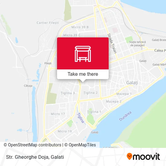 Str. Gheorghe Doja map