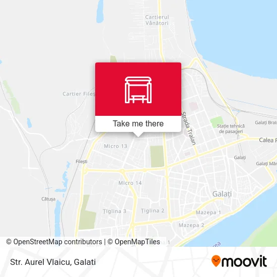 Str. Aurel Vlaicu map