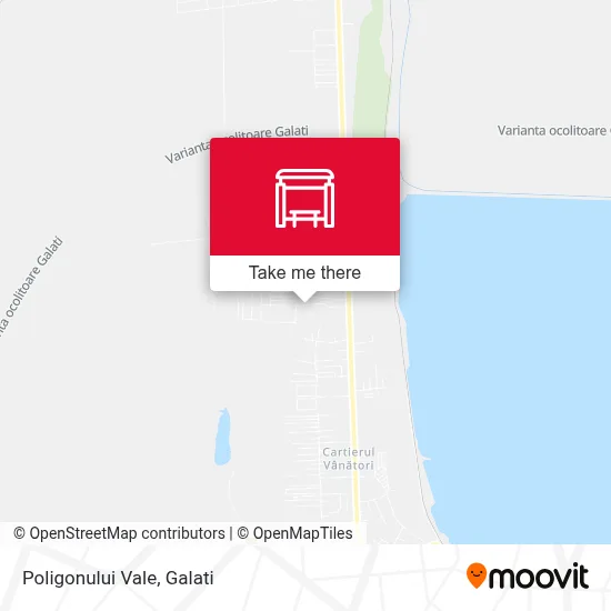 Poligonului Vale map
