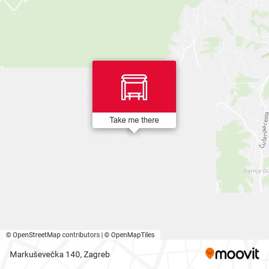 Markuševečka 140 map