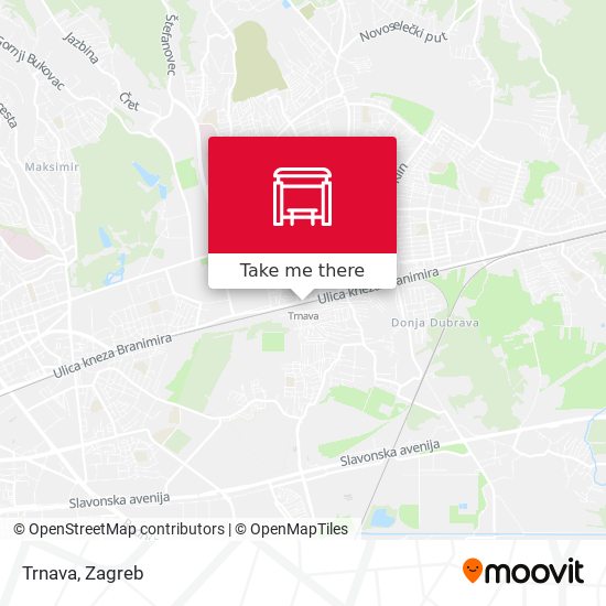 Trnava map