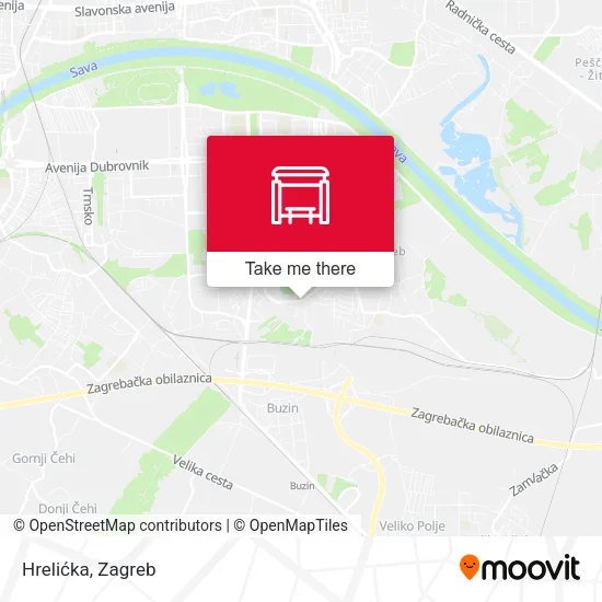 Hrelićka map
