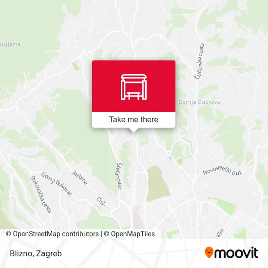 Blizno map
