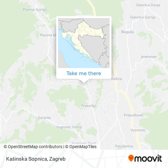 Kašinska Sopnica map