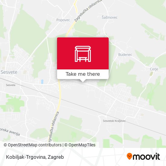 Kobiljak-Trgovina map