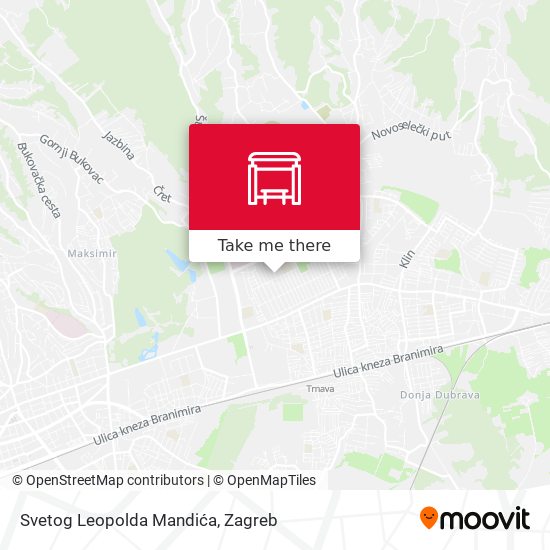 Svetog Leopolda Mandića map