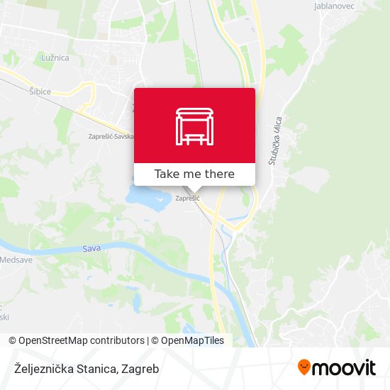 Željeznička Stanica map